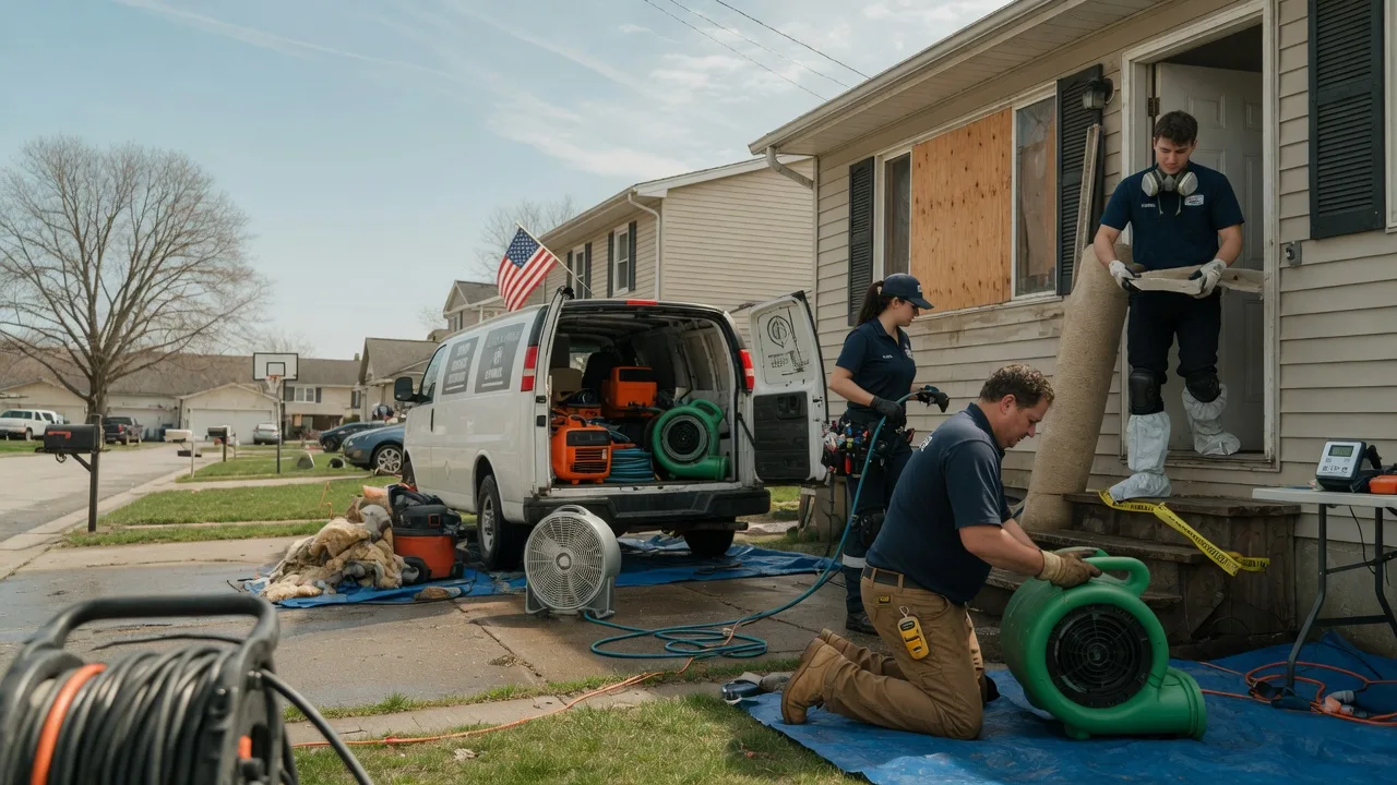 Water Damage Restoration in Carterville, IL near me